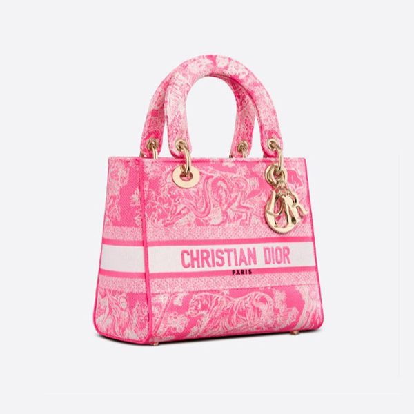 モダニティ★レディディオール リバーシブル コピー刺繍トートバッグ