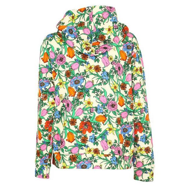 【グッチ】フラワープリント 偽物 フーディ パーカーが可愛い★
