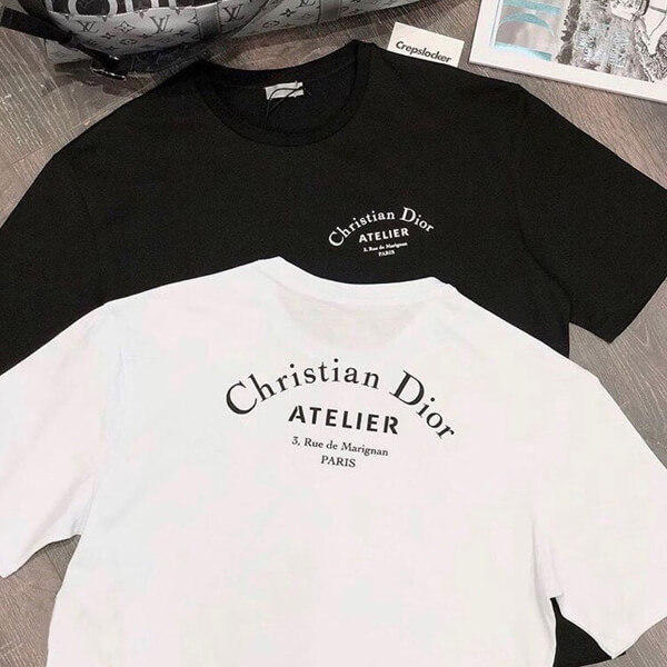 ディオール ロゴTシャツ コピー​“Christian ディオール Atelier”White 863J621I0533_C089