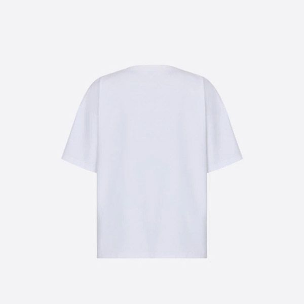 お洒落に ディオール AND JACK KEROUAC オーバーサイズ Tシャツ 偽物 293J673A0554_C089