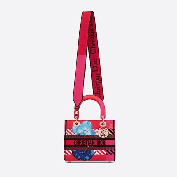 【★完売必至★】レディ ディオール 偽物 LADY D-LITE ミディアムバッグ M0565OROOM886