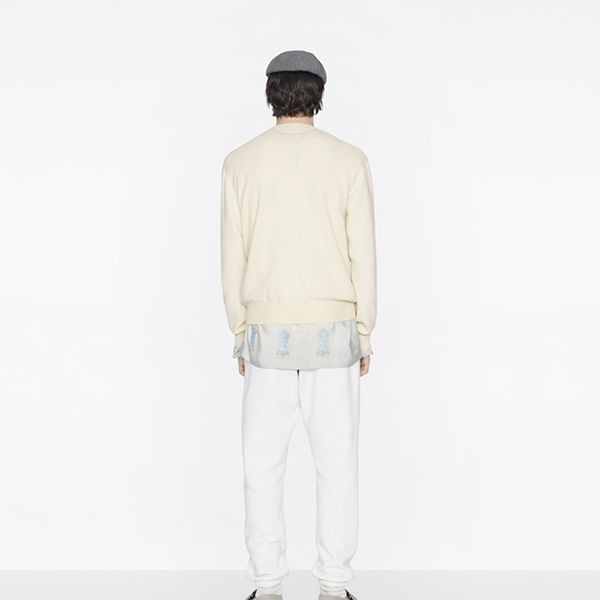 【追跡付】ディオール BOBBY セーター 偽物 カシミア ラウンドネック 2色 243M635AT460_C085
