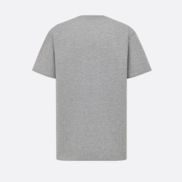 人気ディオール Tシャツ 偽物 リラックス フィット コットン ロゴ 2色 243J685B0554_C088