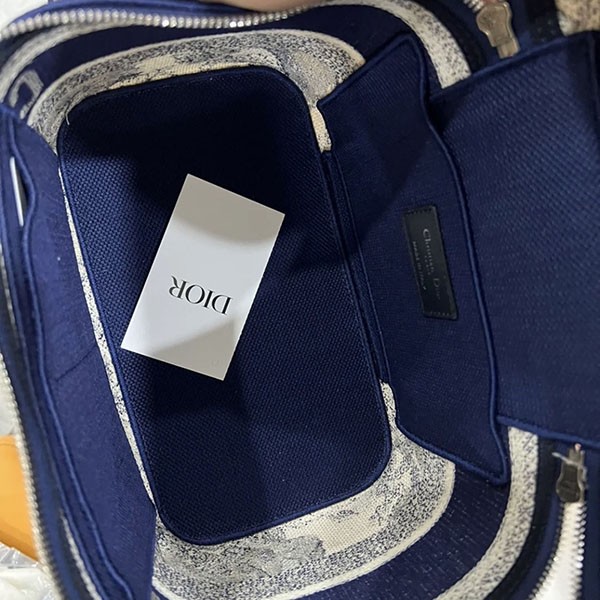ディオール コスメポーチ 偽物☆Toile de Jouy柄*コスメポーチ S5480VTDT_M808