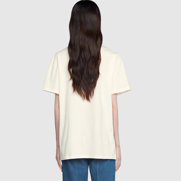 グッチ カイ Tシャツ 偽物 限定【EXO-KAI x グッチ コラボ】ベアプリント◆コットン 615044 XJDJH 9095