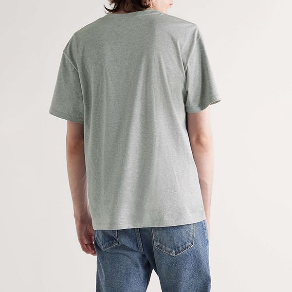 お洒落に【セリーヌ】グラデーション 偽物 ロゴ ルーズ Tシャツ