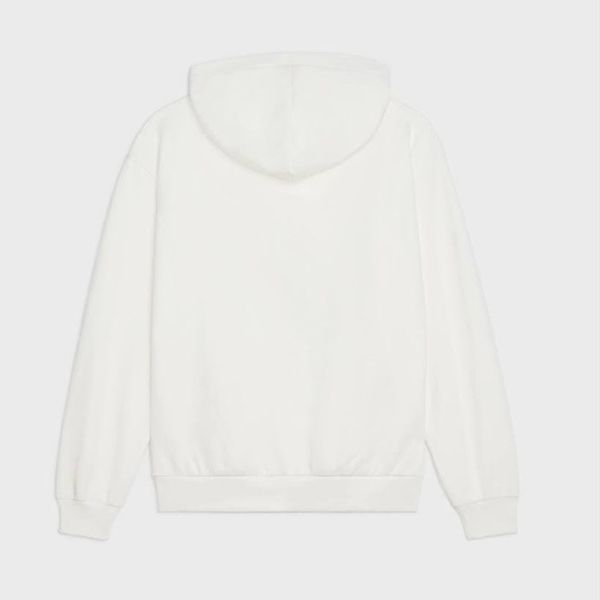 【人気商品】セリーヌ パーカー 偽物 フーディ ルーズ コットン ロゴ リブ 長袖
