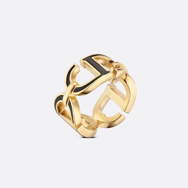 ギフトに最適ディオール 30 Montaigne メタル ラッカー リンク リング 偽物 3色 R1375WOMLQ_D24P