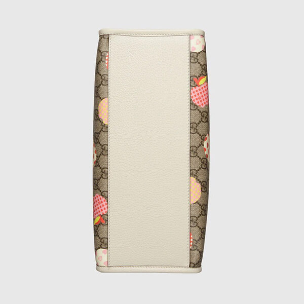 2021-22AW グッチ レポム トートバッグ 偽物 アップル＆ハート スモール リンゴ 男女 GG 65998322KFG9799