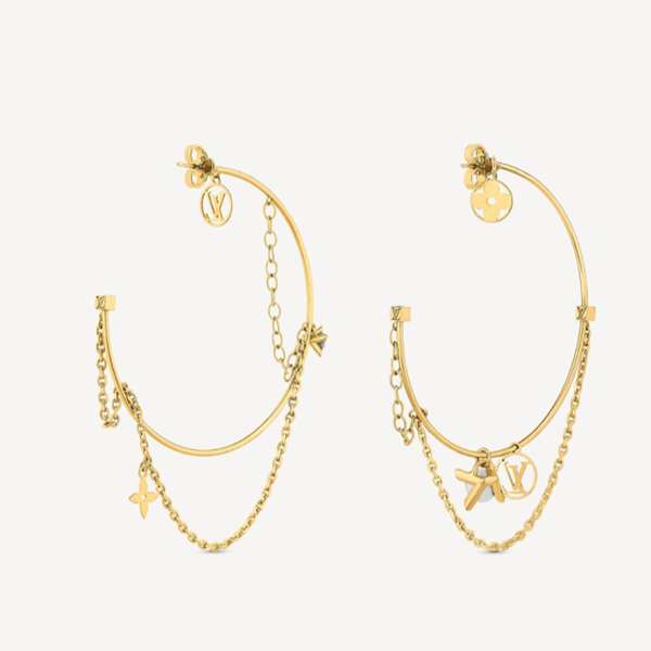 ルイヴィトン ピアス 偽物 ブックル ドレイユフープ ROMAN HOLIDAYS M80275