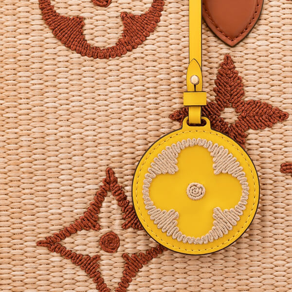 ルイヴィトン オンザゴー コピー ラフィア LV GM トートバッグ  モノグラム M57644