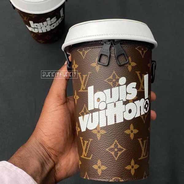 【ルイヴィトン ショルダーバッグ 偽物】LV Coffee Cup ショルダーバッグ モノグラムM80812