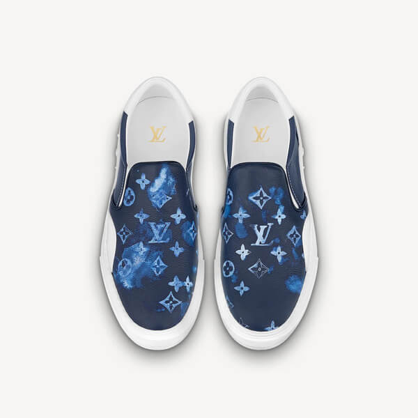 ルイヴィトン スニーカー コピー LV ウォーターカラー WATERCOLOR【人気】オリライン モノグラム 1A8SN9