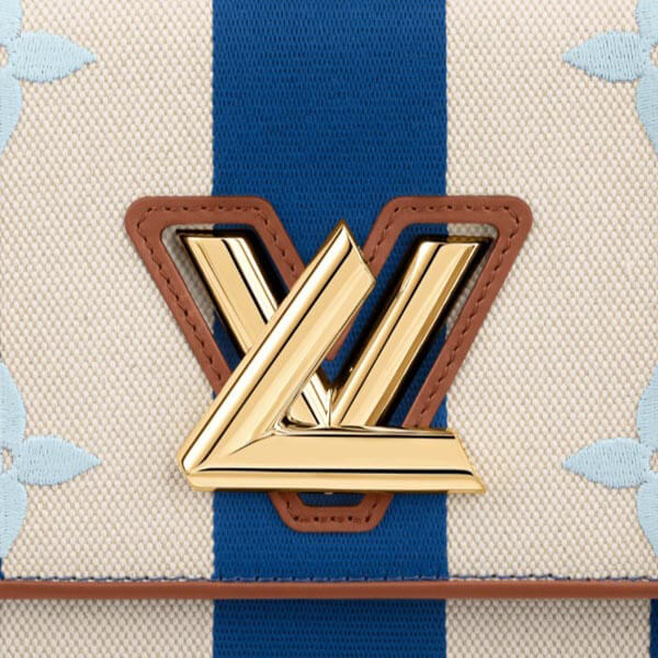 【ヴィトンショルダーバッグコピー】LV☆ショルダーバッグ ストライプ 青☆M57659