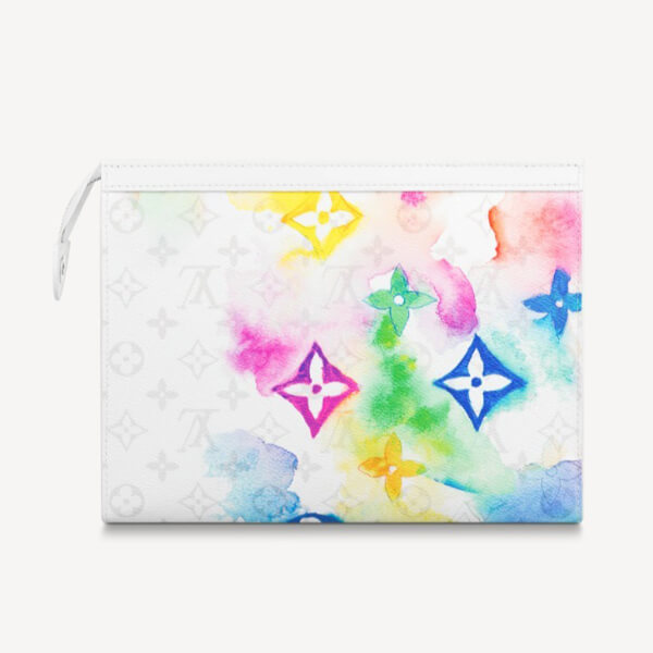 新作 ルイヴィトン クラッチ コピー LV ウォーターカラー WATERCOLOR ポシェット バッグ M80460