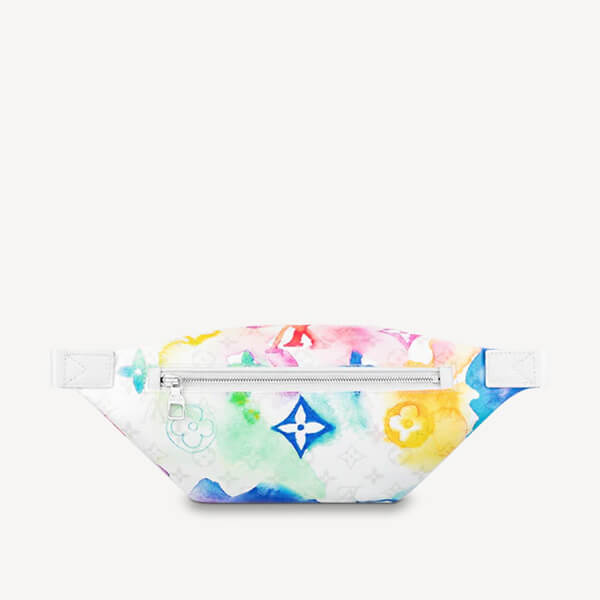 ルイヴィトン ウエストポーチ 偽物 LV ウォーターカラー WATERCOLOR 新作☆バムバック ショルダー 白 M45759