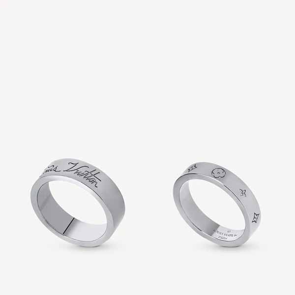 21FW新作 ルイヴィトン リング 偽物 BAGUE YOU AND ME 2連リング