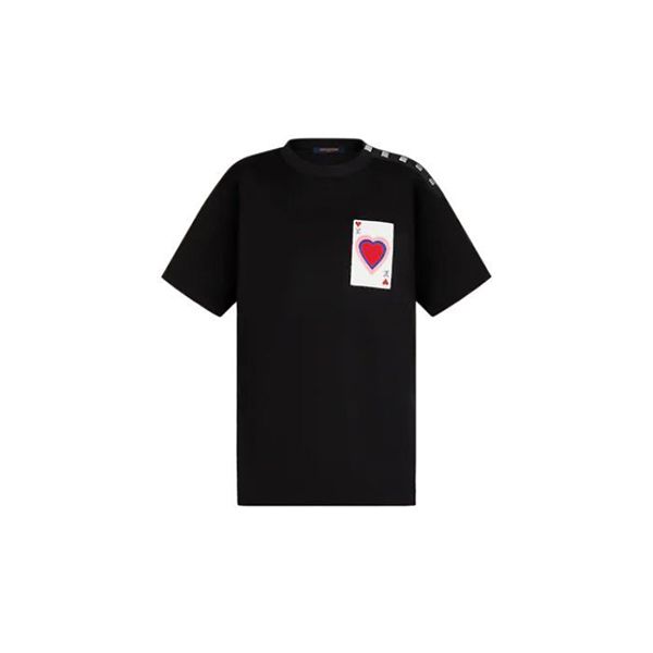 ルイヴィトン Tシャツ パロディ ブランドコピー tシャツ レディース グレーのパンツにぴったり似合うヴィトンのレディース1A8M7B