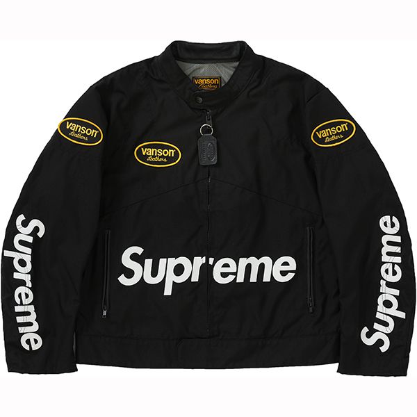 vanson 偽物 シュプリーム 偽物 バンソン レザーズ コーデュラ ジャケット Supreme Vanson Leathers Cordura Jacket ss 21 week 13