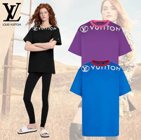 21FW ルイヴィトン Tシャツ スーパーコピー ヴィタミンズコットンTシャツ 1A92O1