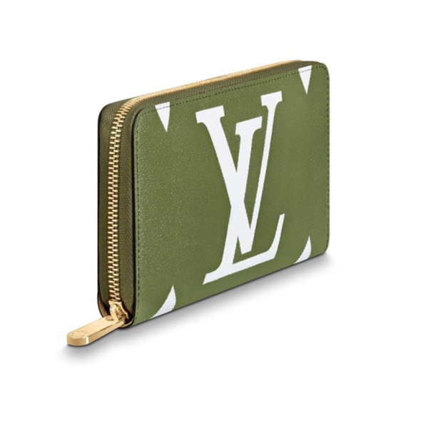 入手困難★LV ルイヴィトンスーパーコピー ラージモノグラム ジッピーウォレット M67549 カーキ