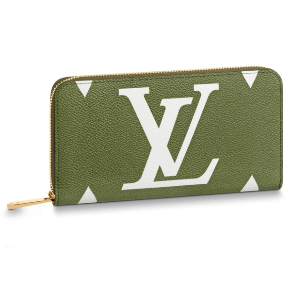 入手困難★LV ルイヴィトンスーパーコピー ラージモノグラム ジッピーウォレット M67549 カーキ