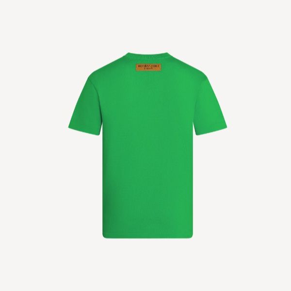 【最新作】ルイヴィトン Tシャツ コピー エブリデイLV 偽物 クルーネック 1A971C