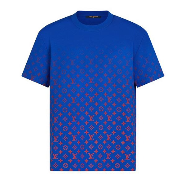 ルイ ヴィトン tシャツ 偽物 新作ルイヴィトン 22AW LV☆モノグラムグラディエントTシャツ 1A8HKQ​