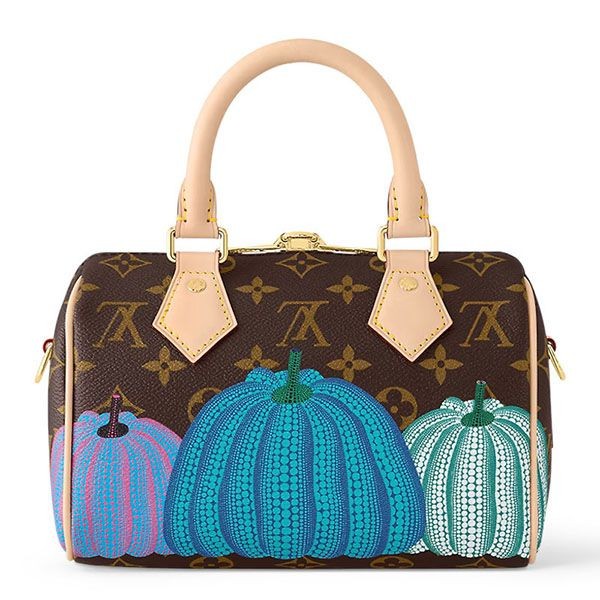 ルイヴィトン LV × YK 偽物スピーディバンドリエール 20 M46469