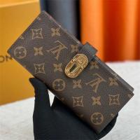 ルイヴィトン スーパーコピー 財布 モノグラムデザイン レッドインテリア ゴールド金具 多機能 LOUIS VUITTON