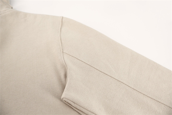 柔らか質感 快適 STONE ISLAND ストーンアイランド コピー フルジップ パーカー ベージュ