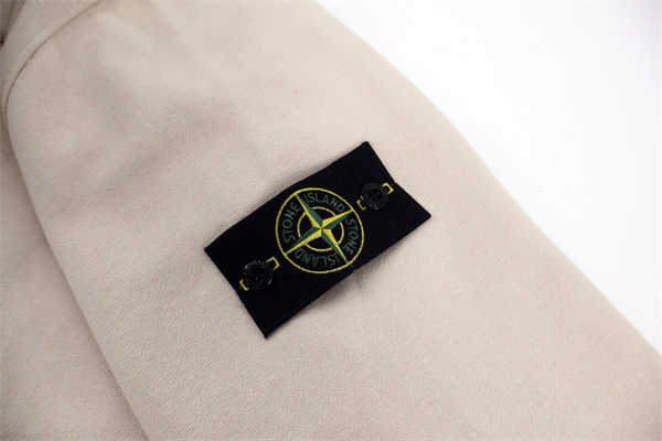 柔らか質感 快適 STONE ISLAND ストーンアイランド コピー フルジップ パーカー ベージュ