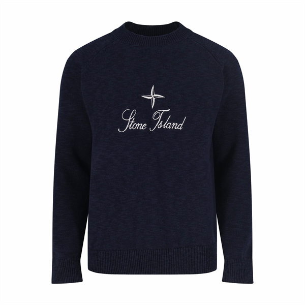 上質素材 落ち着き印象 STONE ISLAND ストーンアイランド コピー クルーネック ニット
