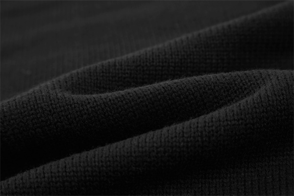 洗練印象 きれい編み クルーネック ニット ブラック STONE ISLAND ストーンアイランド コピー