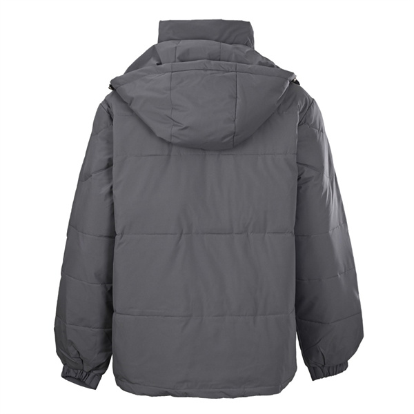 STONE ISLAND ストーンアイランド コピー 存在感抜群 高密度 中綿 フード ジャケット ブラック