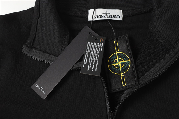 ミニマル印象 すっきり設計 ハーフジップ スウェット STONE ISLAND ストーンアイランド コピー