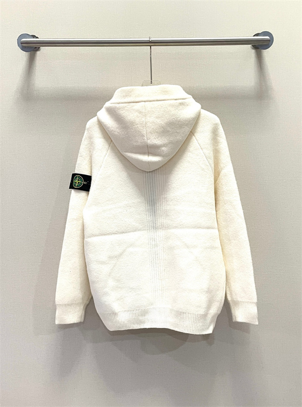  STONE ISLAND ストーンアイランド コピー 当店イチオシ 快適着用 ジップアップ ニット パーカー