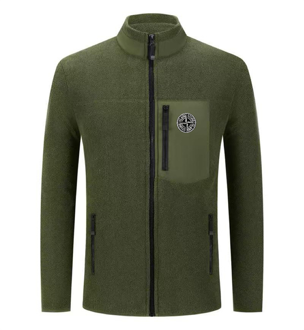 STONE ISLAND ストーンアイランド コピー 冬対応 シンプル配色 フルジップ アウター 洗練 話題作