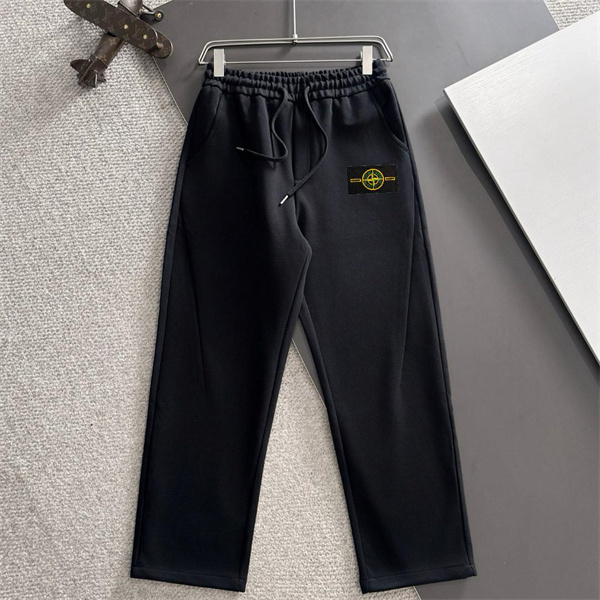 洗練シルエット スウェットパンツ 防寒対応  当店イチオシ STONE ISLAND ストーンアイランド コピー