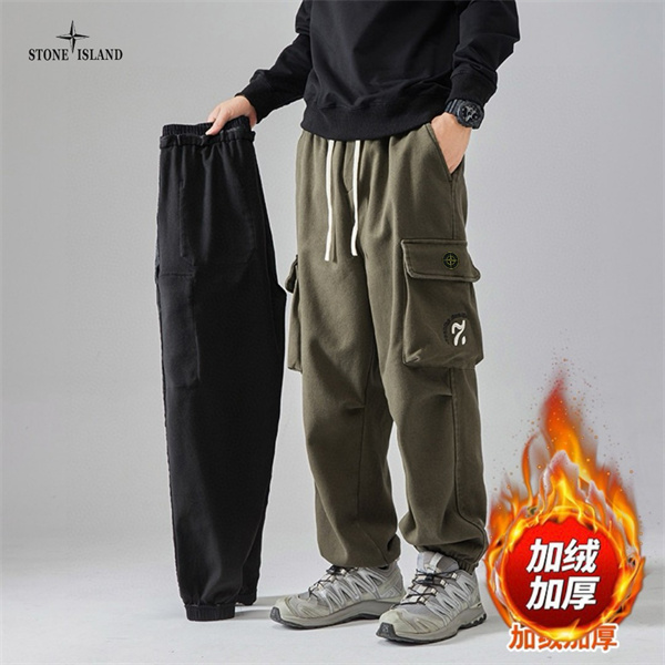 防寒仕様 カーゴパンツ 2026新作 売れ筋 STONE ISLAND ストーンアイランド コピー