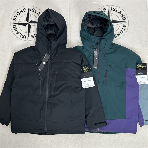 注目 配色切替 保温重視 ウィンタージャケット ストーンアイランド コピー STONE ISLAND