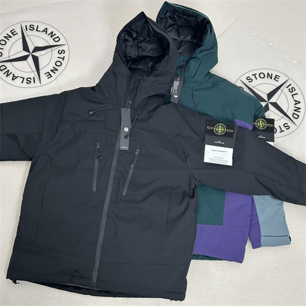 注目 配色切替 保温重視 ウィンタージャケット ストーンアイランド コピー STONE ISLAND