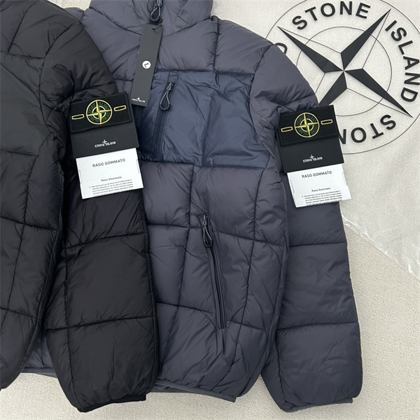 ストーンアイランド コピー STONE ISLAND 高密度 立ち襟構造 防寒重視 ダウンジャケット