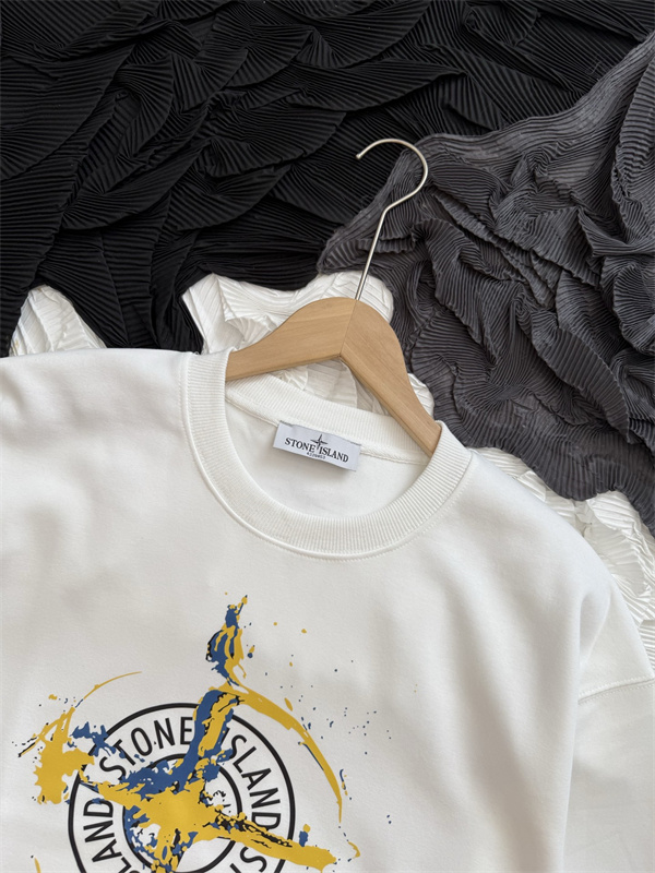 芸術的 プリント 柔らか風合い 洗練 スウェット ストーンアイランド コピー STONE ISLAND