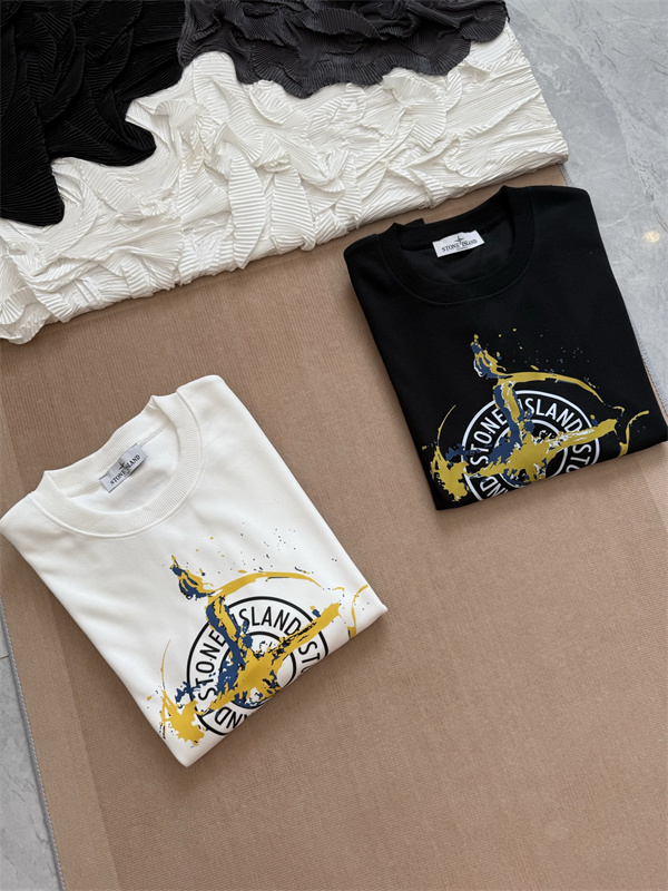 芸術的 プリント 柔らか風合い 洗練 スウェット ストーンアイランド コピー STONE ISLAND