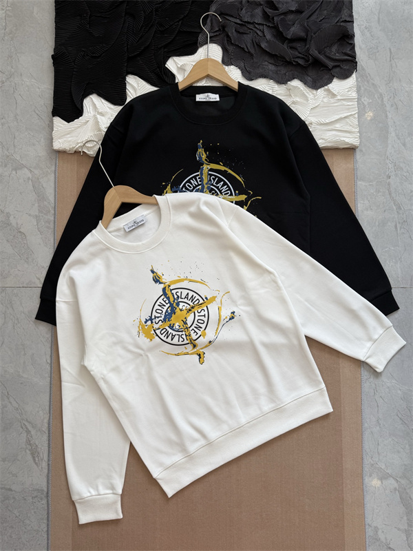 芸術的 プリント 柔らか風合い 洗練 スウェット ストーンアイランド コピー STONE ISLAND