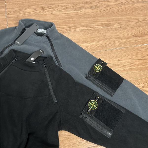 ストーンアイランド コピー STONE ISLAND 落ち着き ハーフジップ仕様 保温裏毛 トップス