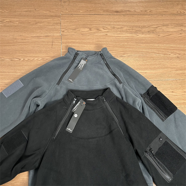 ストーンアイランド コピー STONE ISLAND 落ち着き ハーフジップ仕様 保温裏毛 トップス