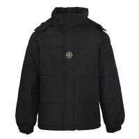 STONE ISLAND ストーンアイランド コピー 存在感抜群 高密度 中綿 フード ジャケット ブラック