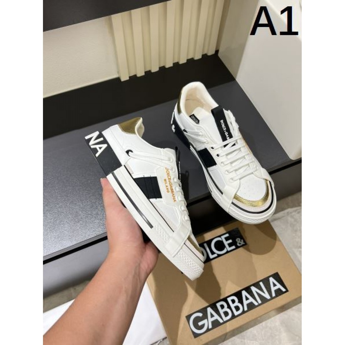 練されたシンプルなデザインDOLCE＆GABBANA コピー カジュアルシューズ 上質な履き心地